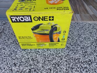 VACUUM bucket RYOBI 18V TOOL ONLY