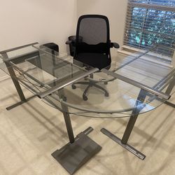 Computer Desk and Chair