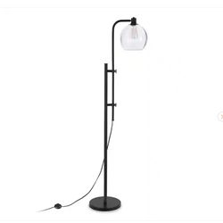 Meyer&Cross Antho 68 in. Blackened Bronze Adjustable Height Floor Lamp