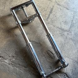 4 Over Chrome Wide Glide Front End 