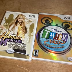 Hannah Montana spotlight world tour And Disney Think Fast For Nintendo Wii