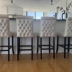 Set Of 4 Bar Stools
