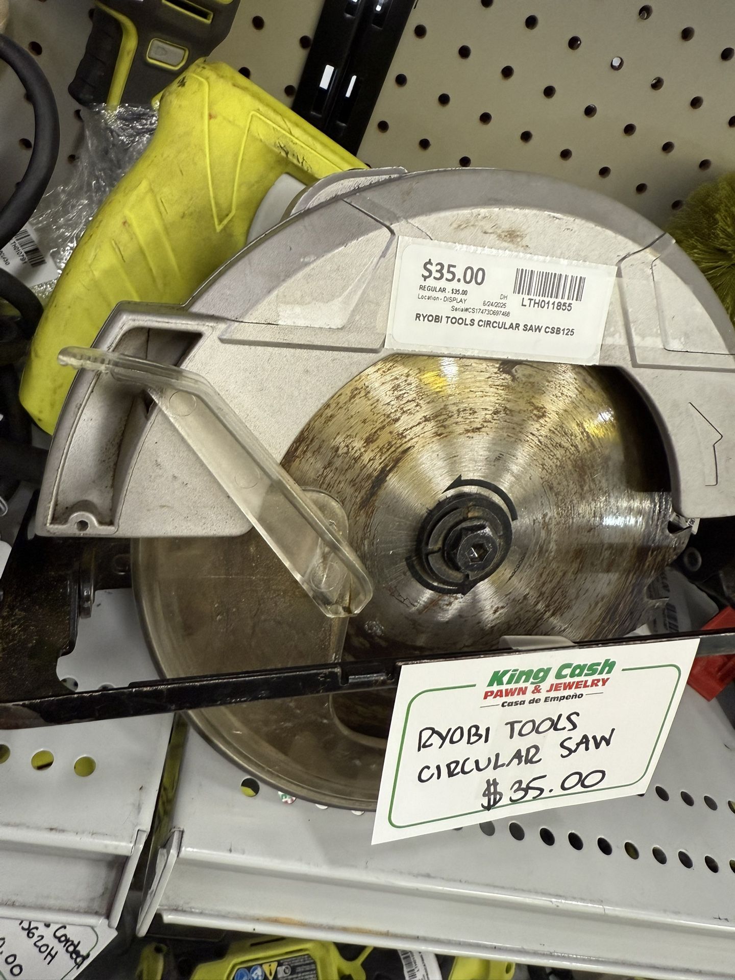 RYOBI TOOLS CIRCULAR SAW