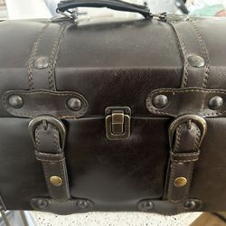 Steampunk Faux Leather Box
