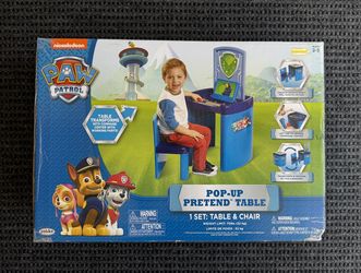 Paw Patrol Pop Up Pretend Table