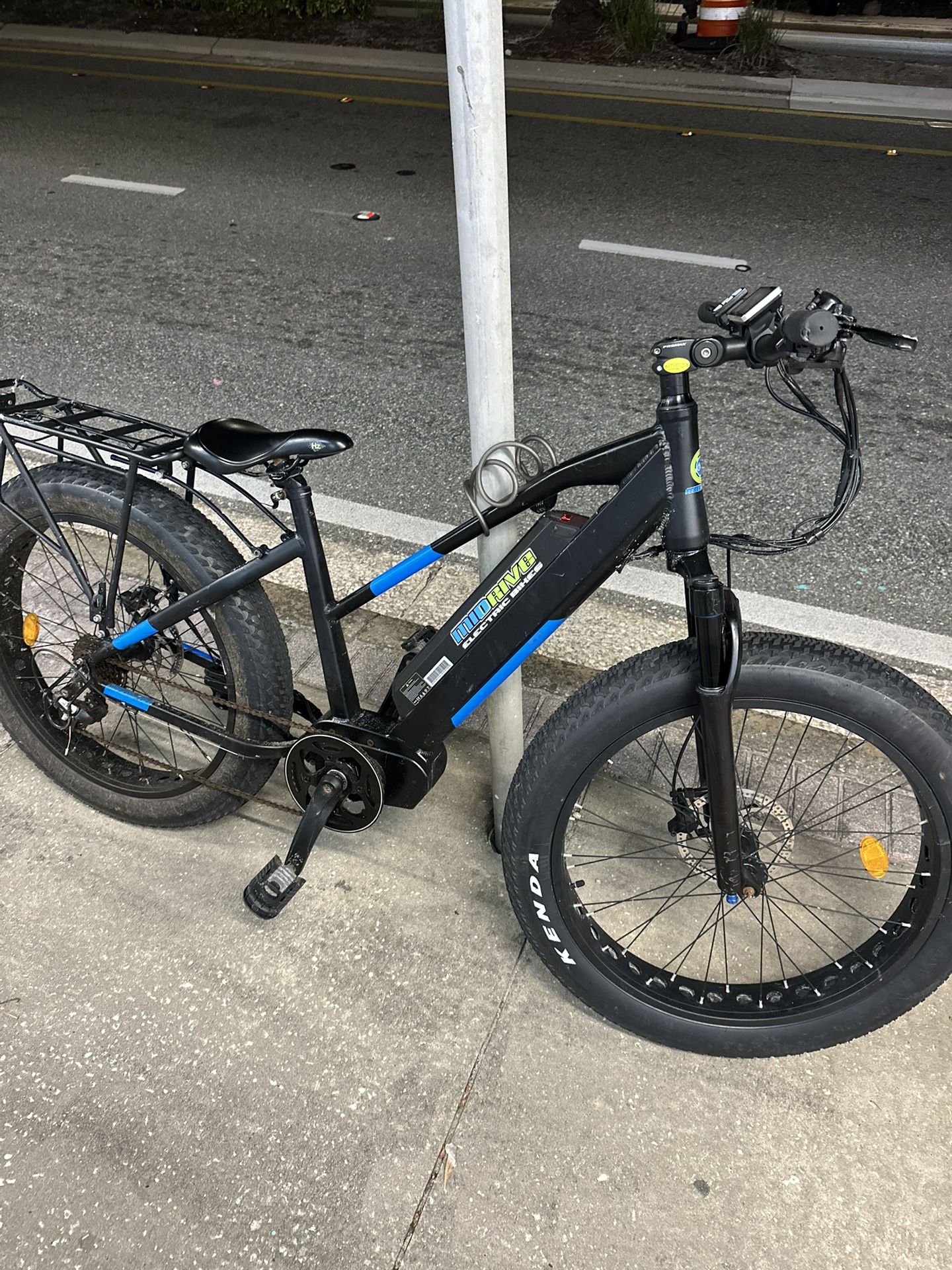 Mid Drive Motor Fat Tire