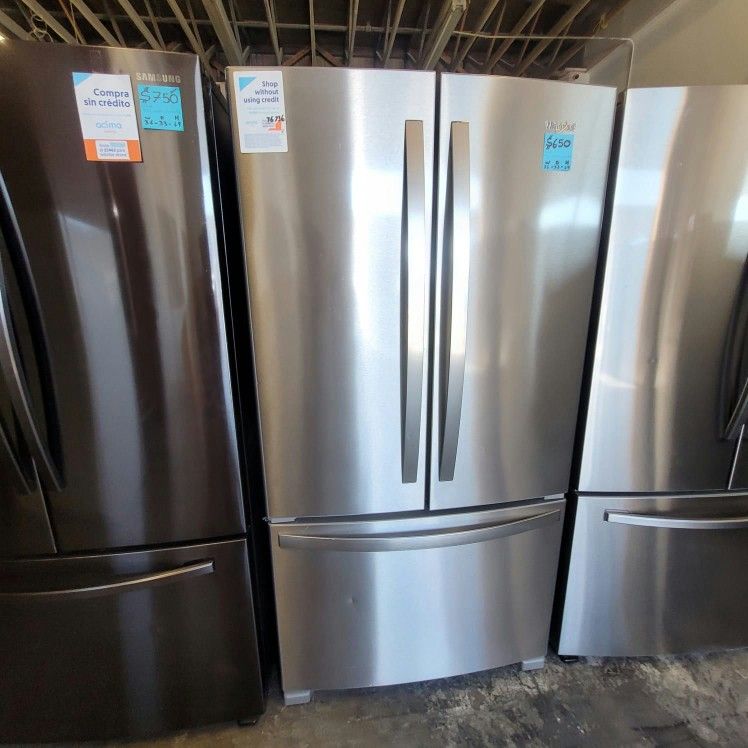 Ask for INS TALL Whirl pool Ref rigerator Fridge 36inches width