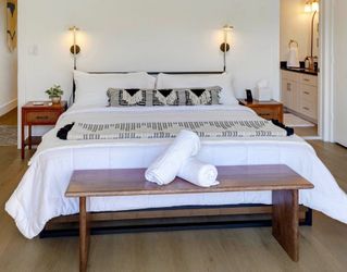 King size bed and mattress