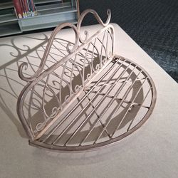 Rod Iron Bronze wall shelf like new