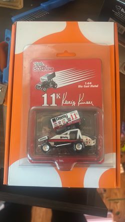 Rare Racing Champions 1:64 #11K Kraig Kinser Delco Remy Winged Sprint Car – Mint in Protector