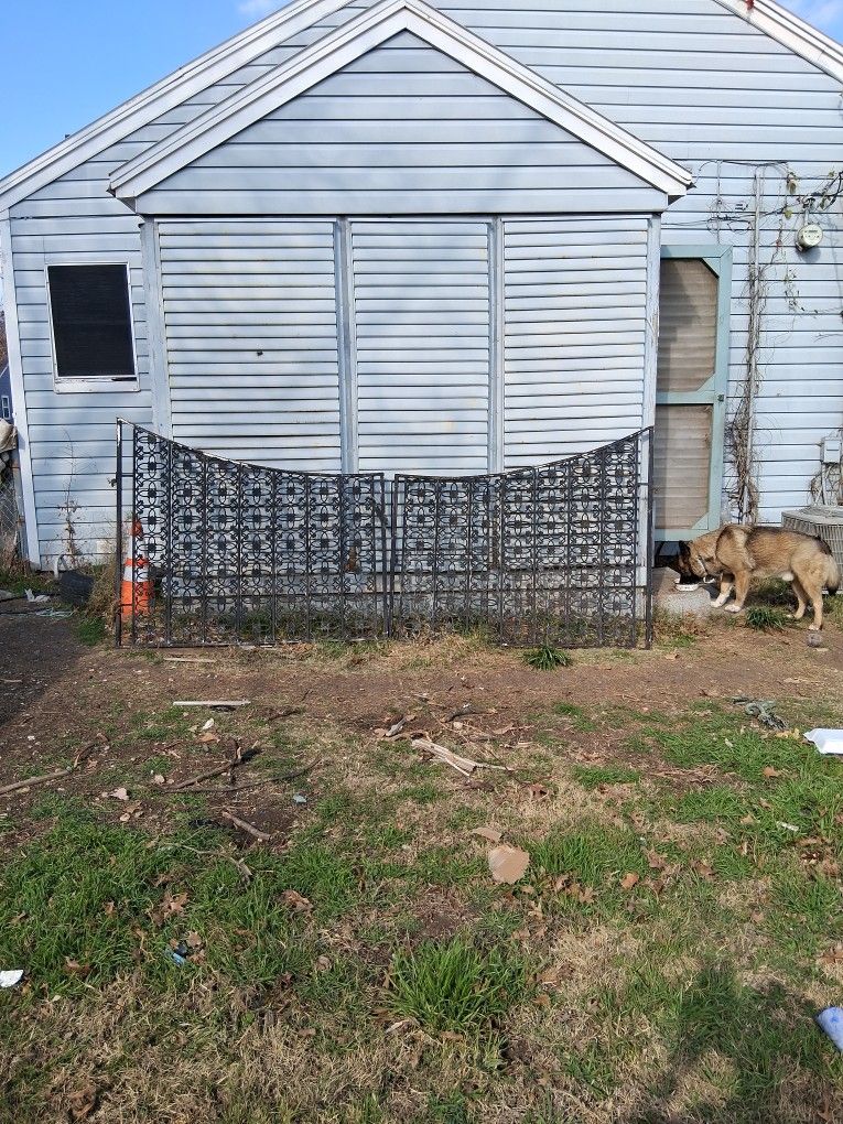 Early vintage iron gate doors. Or best offer