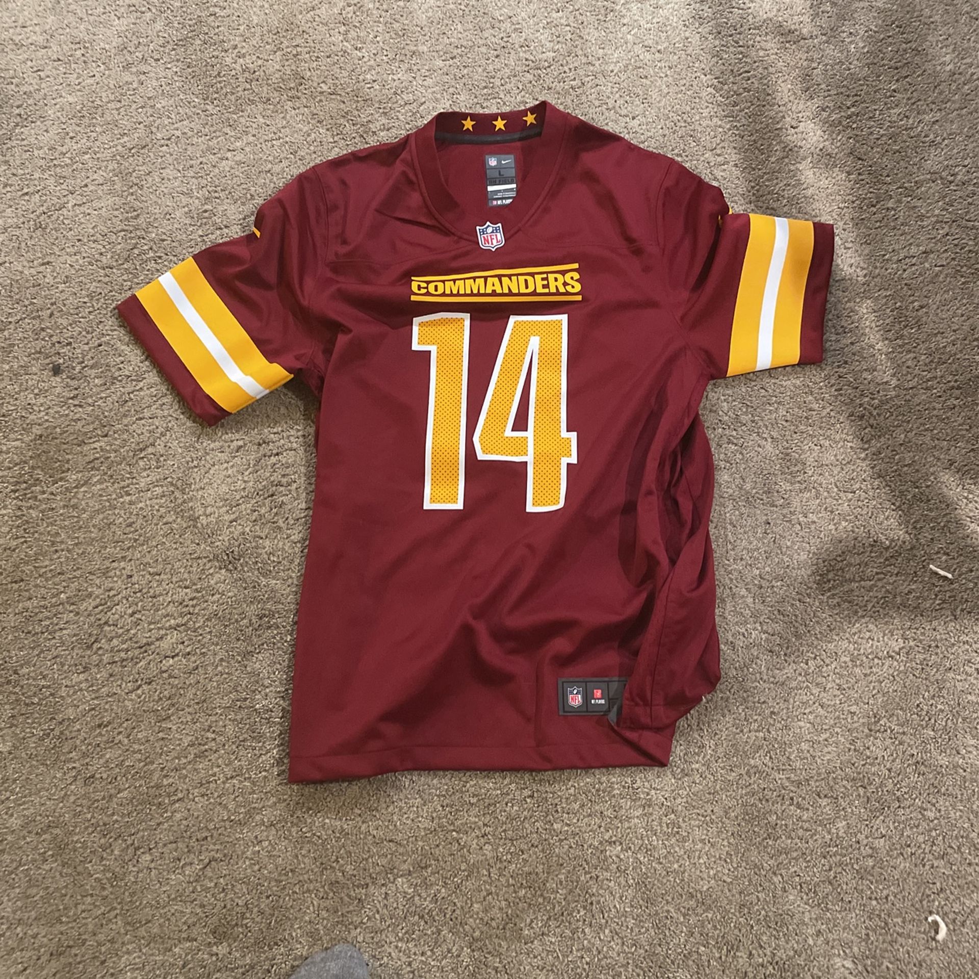 washington commanders jersey