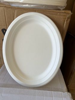 Oval plate