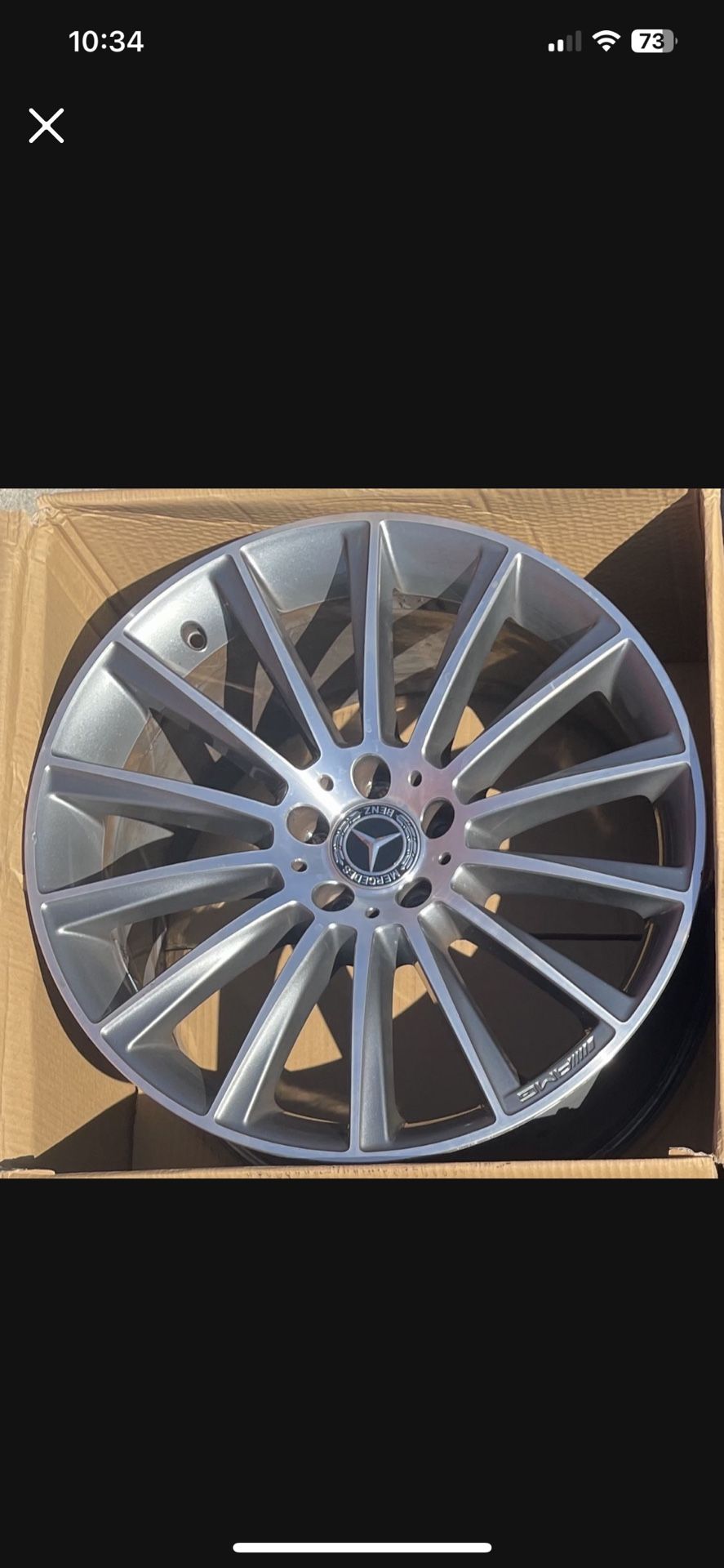 AMG rim 20” rear
