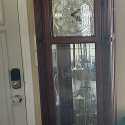 Howard Miller Grandfather Clock Moon Phase Triple Weight Solid Wood Case