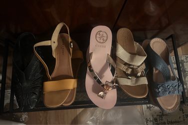 Bag of 5 prs designer shoes
