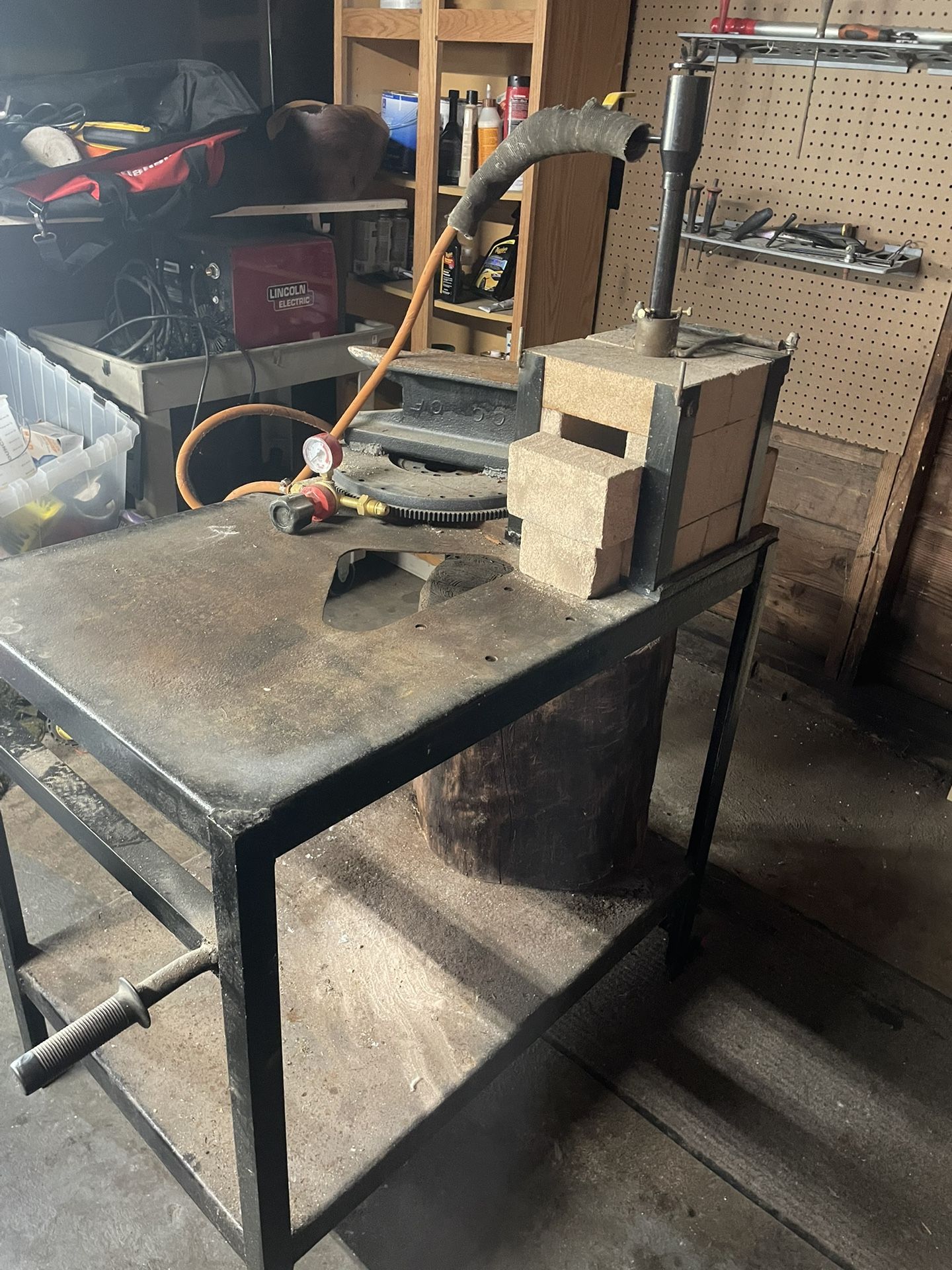 Forge And Homemade Anvil