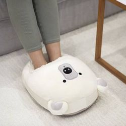 Cute Giant Slipper Feet Warmer Cozy Plush Yellow soft toy Kitty