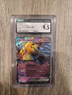 Mimikyu ex CGC 9.5 Pokémon Black Star Promo 004