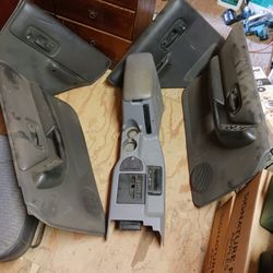 97 Up Jeep Cherokee Interior Door Panels, Center Counsel, Passenger Seat 