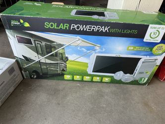 Solar Powerpak With lights