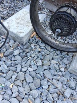 Rear wheel off a rybit bafang 48v