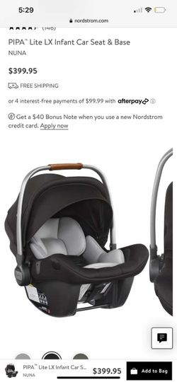 NUNA CAR SEAT