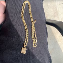 10k Gold Rope Chain