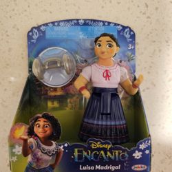 Brand New Encanto Luisa Madrigal Action Figure Doll Jakks