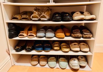 4 layers wooden shoe rack for sale $6