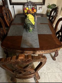 Dining wood table 