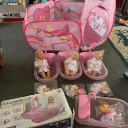 Dolls- NEW Plus Other Toys As shown In Photos.      Chino, Ca