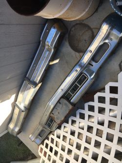 1977 Chevy Monte Carlo bumpers
