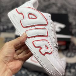 Cactus Plant Flea MarketCPFM x Nk Air Force 1 07 LowWhiteRed