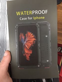 iPhone 6S Plus Waterproof/dustproof/Snowproof/Rubberized Metal Otter Box