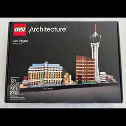 LEGO Architecture Las Vegas (21047) - Retired Set - New Sealed in Box