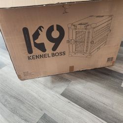 K9 Kennel Boss Powder-Coated Aluminum Dog Crate 