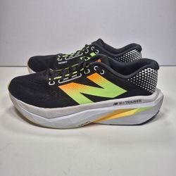 New Balance Supercomp Trainer V3 Black White Men Size 12 Running Shoes MRCXLH4