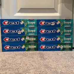 Crest toothpaste 5.4 oz: $2 each
