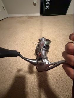 Shimano nasci with bass pro ultra lite rod