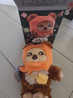 Disney Cosbi Star Wars Ewok Plush Keychain Wicket series 2