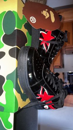 A bathing ape shark black