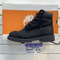 Timberland Jr Size Shoe | Black | Size 5