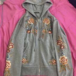 Driftwood Zip-Up Hoodie – New with Tags