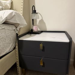 Two Matching Nightstands 