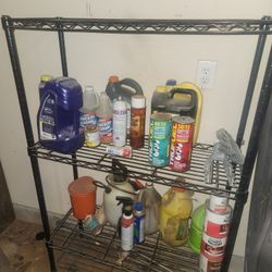 Black.metal Garage Storage Organizer