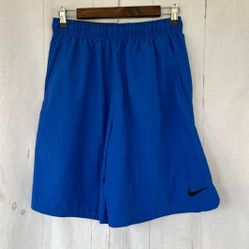 Nike Mens Dri-FIT Basketball Shorts Royal Blue Size M 
