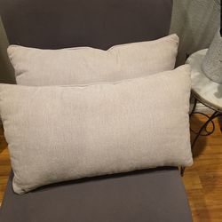 4 rectangular pillows for sofa, chair, bed