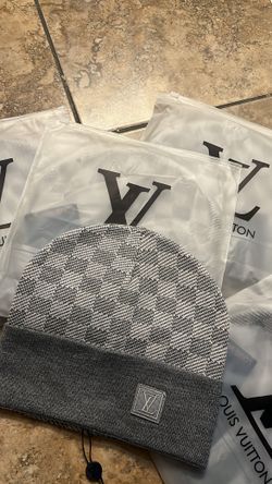 All Grey Lv Beanie 