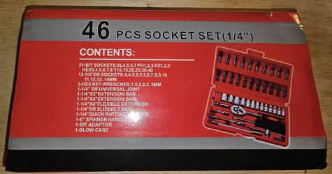 Socket Set (46 Piece 1/4")